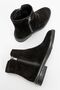 Harben genuine leather women's boots black suede - 8