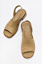 Abesina Women's Genuine Leather Sandals Sand - 7