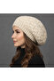 Knitted Painter Beret Hat - Stylish Women's Winter Wear - 5