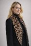 Triangle Scarf Shoulder Shawl Leopard Women - Trend Angora Foulard - 4