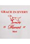 M0613159 Grace in Every Embroidered T-Shirt Men's T-Shirt Red - 4
