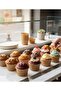40-Piece Kraft Muffin Cupcake Mold Cake Capsule Natural Cake Mold, Safari Concept, Airfryer Compatible - 6