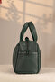 Green Color Genuine Leather Bag - Shoulder Strap and Handbag, Everyday and Special Occasions - 6