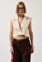   Button Detail Pocket Vest - 3
