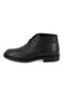 Aliah Black Men's Leather Lace-Up Boots - 3