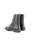 Juan Black Women's Zippered Leather Boots - 5