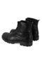Bradyn Black Men's Zippered Leather Boots - 4