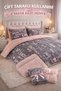 Double Welsoft Fleece Duvet | Free 2 Pillowcases, Reversible - Love Powder Pink - 2