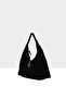 Black Women's Genuine Suede Leather Mini Casual Shoulder Bag M000008711 - 2