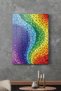 Glass Table Rainbow Patterned - 3