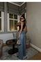 Women's Stone-Embellished Wide-Leg Jeans - 3