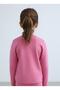 Girls' Ribbed 100% Cotton Buttoned Cardigan - 2