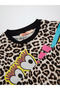 Wow Leopard Girl's T-shirt Pants Set - 6