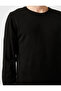 Black Basic Sweater - 5