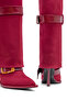 Thin Heeled Knee-Length. Women's Boots – Stylish and Modern Design, Durable and Comfortable. Heeled Boots - 4