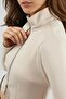 Busem Zippered Fitted Knitted Jacket - 5