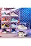 4 Pack Fully Acrylic Shoe Box Side Open with Magnetic Door Stackable Durable Clear Shoe Organizer - 3