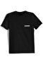 Black 100% Cotton Unisex Short Sleeve Kids T-Shirt - 2