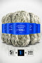 Green Patterned • 5-Pack × 100 Gr / 60 m • Rabbit Hair Textured • Thick Fur Plush Knitting Yarn