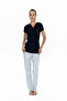 Women's Red Battal Pajama Set-Red-3Xl - 2