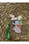 Special Design Figured and Tasseled Islamic Girl Bookmark - 3