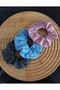 3 Adet Pamuklu Scrunchie - 2