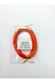 1 mm 20 Meters Orange Orange Color Waxed Cord Horsehair Leather Sewing Necklace Jewelry Design Bracelet Beading Cord - 2