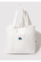 Turtle Embroidered Ecru Shoulder Bag 1913076 -28458 - 2