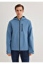 Hooded Blue Jacket Slim Fit / Slim Fit 0110351 -70744 - 5