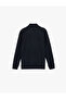 Regular Fit Long Sleeve Half Zip Sweatshirt - 4