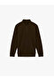 Regular Fit Long Sleeve Half Zip Sweatshirt - 3