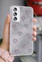 Galaxy A35 Case Shiny Happy Silicone Cover with Camera Protrusion and Shiny Figures - 3