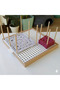Motif Board with Drawers - with 10 Rod Storage Compartments, Motif Organizing Device