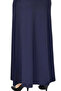 Star Crystal Combed Cotton Two-Piece Flawlessly Smooth Unlined Flexible Drapey Elastic Waist Plus Size Skirt