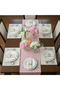 Plaid, Ruffled, Gingham-Check Table Runner - 5