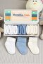 Organic Cotton Unisex 5-Piece Boxed Premium Newborn Baby Socks - 4