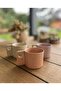 Rectangular Stoneware Mug with Handle