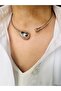 Premium Choker Damla Flexible Hoop Necklace - 3