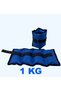1 kg X 2 Pieces Total 2 kg - Hand and Foot Weights – Muscle Strengthening Sand-Filled Weight Wristband Set - 5
