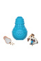 Bulb Blue Rubber Dog Toy - Small - 2