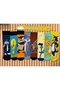 8 Pack Cartoon Heroes Patterned Colorful and Cotton Socks - 2