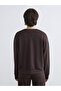 Black Crew Neck Soft Touch Women's Sweatshirt (S6) - 4