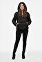 Women's Hooded Mock Neck Puffer Coat - 3