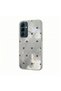 Samsung Galaxy A55 Compatible Case Pink Heart Silicone Case Lilac - 2