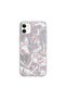 Apple iPhone 12 Compatible Case Heart Patterned Silicone Case Pink