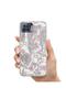 Oppo Reno 4 Lite Compatible Case Heart Patterned Silicone Case Pink - 3
