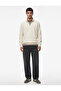 Regular Fit Long Sleeve Basic Half Zip Sweatshirt - 2
