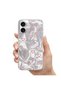 Apple iPhone 18 Compatible Case Pink Heart Silicone Case Pink - 3