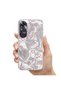 Oppo A60 Compatible Case Zebana Pink Heart Silicone Case Pink - 3