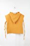 Baby Muslin Poncho Hooded Tie-Up 100% Cotton - 3